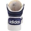 imageadidas Mens Hoops 30 Mid Basketball ShoeWhiteDark BlueDark Blue
