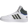 imageadidas Mens Hoops 30 Mid Basketball ShoeWhiteGreen OxideTeam Royal Blue