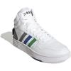 imageadidas Mens Hoops 30 Mid Basketball ShoeWhiteGreenTeam Royal Blue