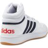 imageadidas Mens Hoops 30 Mid Basketball ShoeWhiteLegend InkVivid Red