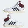 imageadidas Mens Hoops 30 Mid Basketball ShoeWhiteShadow NavyShadow Red