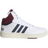 imageadidas Mens Hoops 30 Mid Basketball ShoeWhiteShadow NavyShadow Red