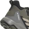 imageadidas Mens Terrex Anylander Mid Top Rainrdy HikingOlive StrataWonder BeigeBlack