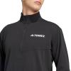 imageadidas Mens Terrex Multi HalfZip Long Sleeve Hiking TShirtBlack