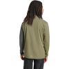 imageadidas Mens Terrex Multi HalfZip Long Sleeve Hiking TShirtOlive Strata