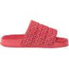 imageadidas Originals Womens Adilette Essential Slide SandalBetter ScarletGlory RedBetter Scarlet