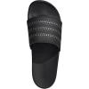 imageadidas Unisex Adult Adilette Comfort SlideBlackSilver MetallicBlack