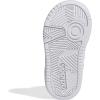 imageadidas UnisexChild Hoops Mid Basketball ShoeWhiteWhiteWhite