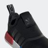 imageadidas UnisexChild NMD 360 SneakerBlackWhiteScarlet