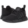 imageadidas UnisexChild NMDr1 C Little Kid SneakerBlackBlackGrey Elastic