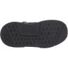 imageadidas UnisexChild NMDr1 C Little Kid SneakerBlackBlackGrey Elastic