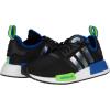 imageadidas UnisexChild NMDr1 C Little Kid SneakerBlackSupplier ColourSolar Green