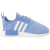 imageadidas UnisexChild NMDr1 C Little Kid SneakerBlue FusionWhiteBlue Fusion Elastic
