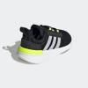 imageadidas UnisexChild Racer TR21 Running ShoeBlackHalo SilverSolar Yellow