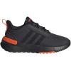 imageadidas UnisexChild Racer TR21 Running ShoeCarbonBlackSemi Impact Orange
