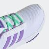 imageadidas UnisexChild Racer TR21 Running ShoeCloud WhiteViolet FusionPulse Mint
