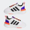 imageadidas UnisexChild Racer TR21 Running ShoeWhiteBlackLucid Blue