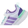 imageadidas UnisexChild Racer TR21 Running ShoeWhiteViolet FusionPulse Mint