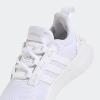 imageadidas UnisexChild Racer TR21 Running ShoeWhiteWhiteGrey One