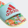 imageadidas Womens Adilette Comfort Slide SandalClear AquaLush RedPearl Citrine