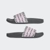 imageadidas Womens Adilette Comfort Slide SandalGreyClear PinkWhite