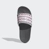 imageadidas Womens Adilette Comfort Slide SandalGreyClear PinkWhite