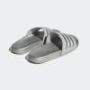 imageadidas Womens Adilette Comfort Slide SandalGreySilver MetallicGrey