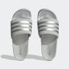 imageadidas Womens Adilette Comfort Slide SandalGreySilver MetallicGrey