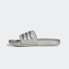 imageadidas Womens Adilette Comfort Slide SandalGreySilver MetallicGrey