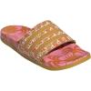 imageadidas Womens Adilette Comfort Slide SandalSemi PinkVictory GoldVictory Gold
