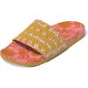 imageadidas Womens Adilette Comfort Slide SandalSemi PinkVictory GoldVictory Gold