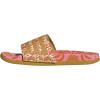 imageadidas Womens Adilette Comfort Slide SandalSemi PinkVictory GoldVictory Gold
