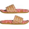imageadidas Womens Adilette Comfort Slide SandalSemi PinkVictory GoldVictory Gold