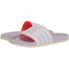 imageadidas Womens Adilette Comfort Slide SandalWhitePurple TintWonder White