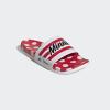 imageadidas Womens Adilette Comfort Slide SandalWhiteRay RedCore Black