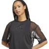imageadidas Womens All Szn Soft Lux Mesh Loose TShirtBlack