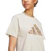 imageadidas Womens Animal Print Graphic TShirtWonder Alumina