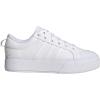 imageadidas Womens Bravada 20 Platform SneakerWhiteWhiteChalk WhiteWhite