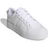 imageadidas Womens Bravada 20 Platform SneakerWhiteWhiteChalk WhiteWhite