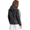 imageadidas Womens Essentials 3Stripes Insulated Hooded JacketBlack