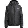 imageadidas Womens Essentials 3Stripes Insulated Hooded JacketBlack