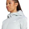 imageadidas Womens Essentials 3Stripes Insulated Hooded JacketWonder Silver