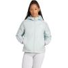 imageadidas Womens Essentials 3Stripes Insulated Hooded JacketWonder Silver