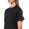 imageadidas Womens Essentials Leopard Print TShirtBlackEarth Strata