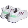 imageadidas Womens QuestarRunning ShoeWhiteLucid FuchsiaSilver Dawn