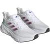 imageadidas Womens QuestarRunning ShoeWhiteLucid FuchsiaSilver Dawn