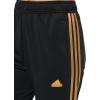 imageadidas Womens Tiro Cut 3Stripes Track PantsBlackTeam Victory RedSt Tan