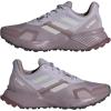 imageadidas Womens Trail Running ShoesPreloved Fig Grey One Quiet Crimson