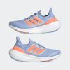 imageadidas Womens Ultraboost Light Running Shoes SneakerBlue DawnCoral FusionBlue Fusion
