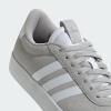 imageadidas Womens VL Court 30 SneakerGrey Two Cloud White Silver Metallic